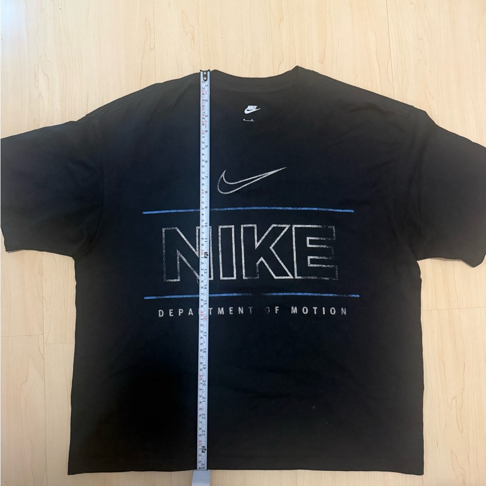 Nike Black Cropped Department of Motion Tee - Picture 3 of 5